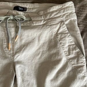 size M Chlorophylle Linen blend drawstring pants